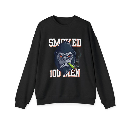 Smoked 100 Men Unisex Drop Shoulder Sweatshirt